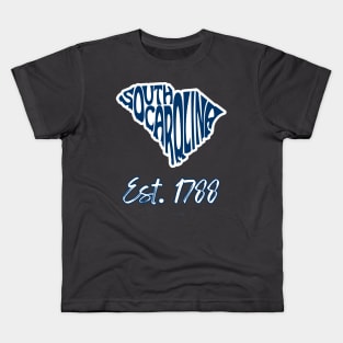 SOUTH CAROLINA ESTABLISHED 1788 Kids T-Shirt